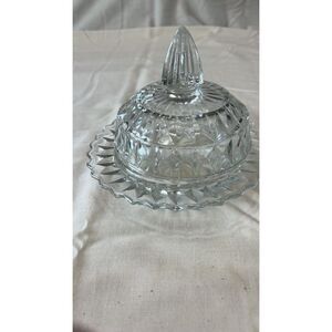 Windsor Clear round covered dish